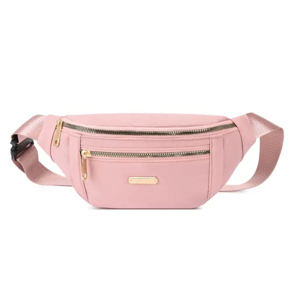Handbags - Pink Waist Fanny Bag